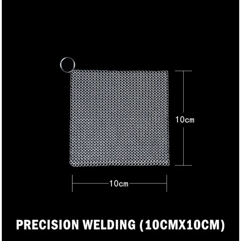 Cast Iron Cleaner Durable Stainless Steel Scrubber For Kitchen Pots Pans And Microwave Cleaning 4