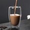 Double Wall Glass Espresso Cups Set Thermal Glass Coffee Cups Clear Insulated Coffee Mugs 1