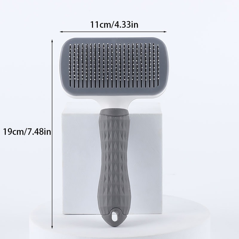 SelfCleaning Pet Hair Remover Brush For Dogs Cats Grooming Tool 10