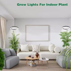 adjustable led ring grow light for indoor plants full spectrum usb lamp
