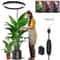 Adjustable LED Ring Grow Light For Indoor Plants Full Spectrum USB Lamp 1