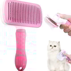 premium dog hair remover brush for cats & dogs