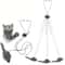 Hanging Cat Toy For Stress Relief Interactive Kitten Play Toy For Living Room 0