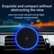 Magnetic Wireless Car Charger Stand With RGB LED Light Fast Charging Station 2
