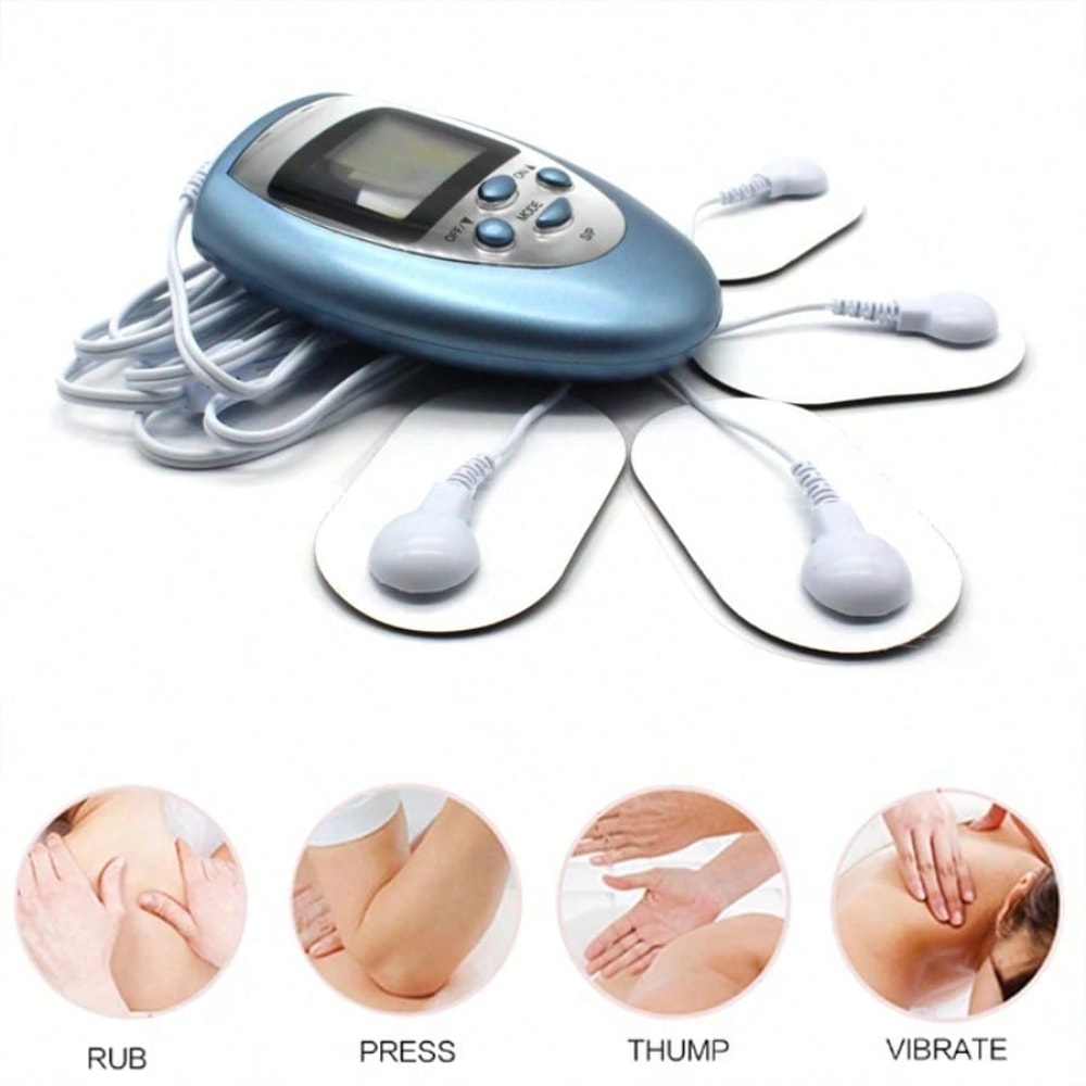 Electric Pulse Massager TENS EMS Therapy Device For Pain Relief Muscle Stimulation 1