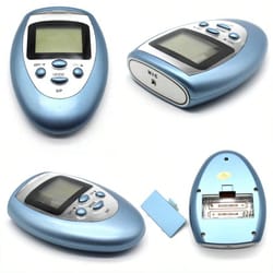 electric pulse massager tens & ems therapy device for pain relief & muscle stimulation
