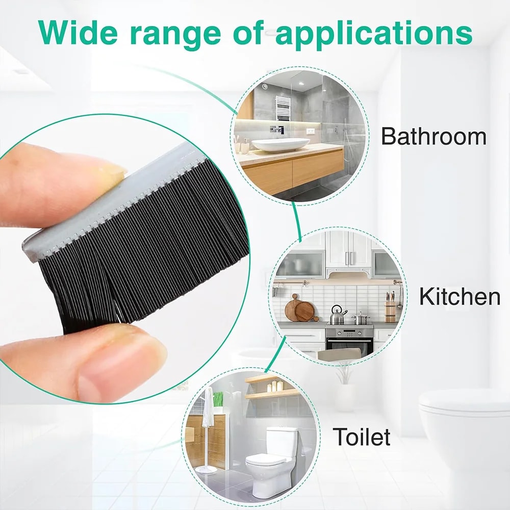 Gap Cleaning Brush Hard Bristled Crevice Cleaning Brush For Stiff Angled Bristles Ideal For Tile Ba 4
