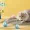 Smart Interactive Cat Ball Auto Rolling Magic Toy For Cats Rechargeable And Quiet Indoor Fun 0