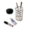 Stainless Steel Toothbrush Holder Modern Bathroom Organizer For Toothbrushes Makeup Brushes 5