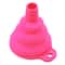 Mini Foldable Silicone Funnel Collapsible Portable Funnel For Fuel Beer Oil Kitchen Use Space Sav 5