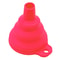 Mini Foldable Silicone Funnel Collapsible Portable Funnel For Fuel Beer Oil Kitchen Use Space Sav 7
