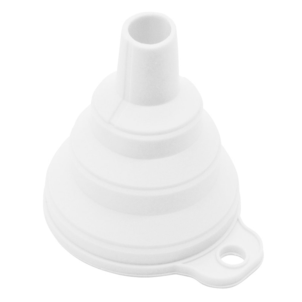 Mini Foldable Silicone Funnel Collapsible Portable Funnel For Fuel Beer Oil Kitchen Use Space Sav 8