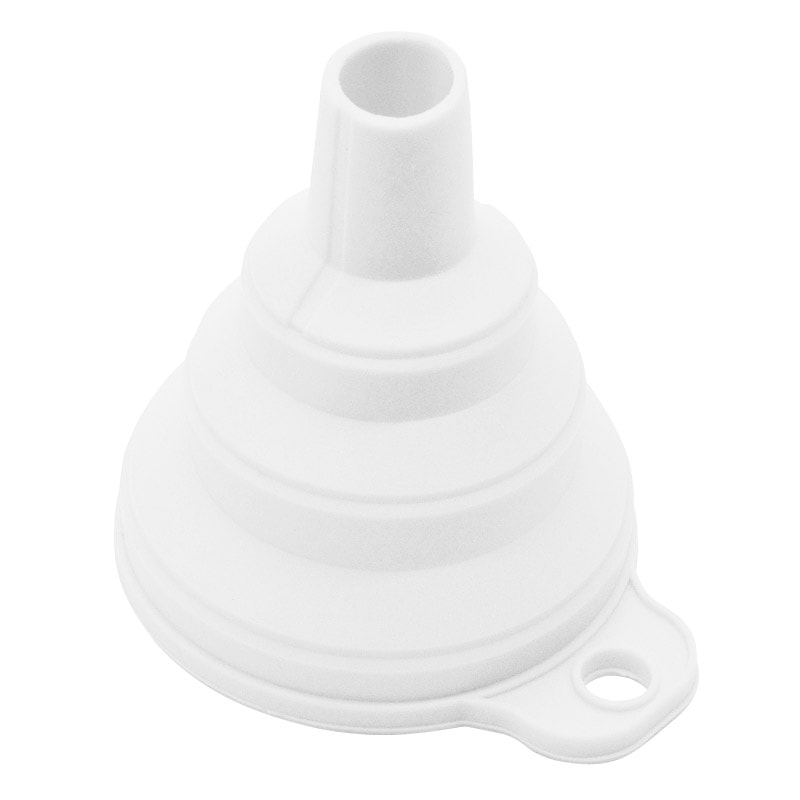 Mini Foldable Silicone Funnel Collapsible Portable Funnel For Fuel Beer Oil Kitchen Use Space Sav 8