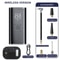 Wireless Car Air Compressor Rechargeable Tire Inflator Pump For Motorcycle Bicycle Boat Balls 4