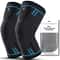 Elastic Compression Knee Sleeve Breathable Protective Knee Pads For Gym Sports Basketball Running 0