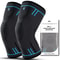 Elastic Compression Knee Sleeve Breathable Protective Knee Pads For Gym Sports Basketball Running 0