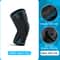 Elastic Compression Knee Sleeve Breathable Protective Knee Pads For Gym Sports Basketball Running 3