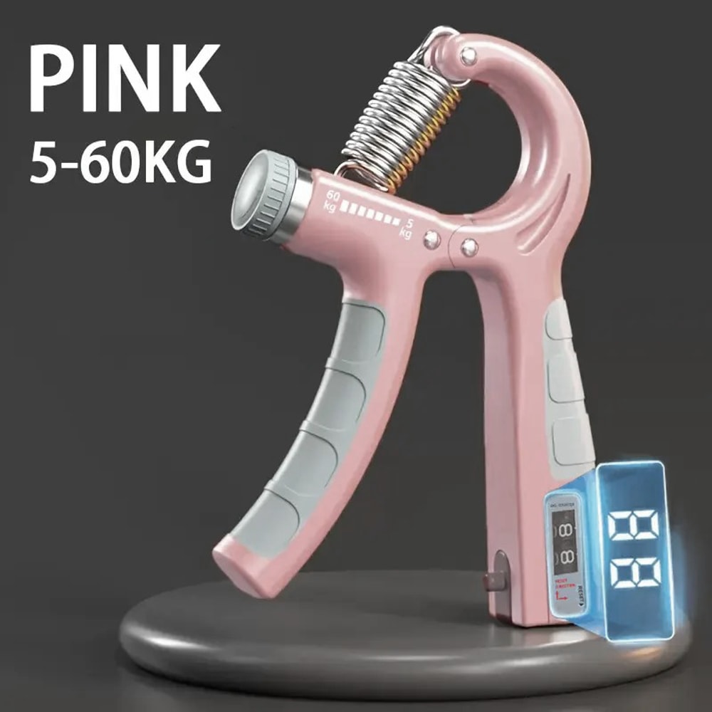 Adjustable Hand Grip Strengthener With Counter Forearm Hand Exerciser For Muscle Building 5