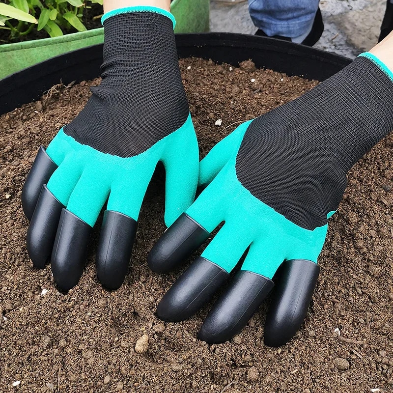 Stab Resistant Waterproof Wear Resistant Garden Gloves For Digging Lawn Care 5