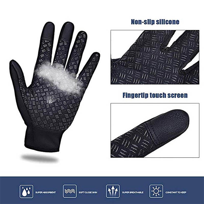 ThermoShield Waterproof Winter Gloves For Men And Women Touchscreen Windproof Cold Protection 4