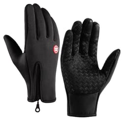 thermoshield waterproof winter gloves for men and women touchscreen, windproof cold protection