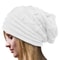 Oversized Wool Winter Beanie Hat For Women Men Warm Knit Ski Slouchy Cap 4