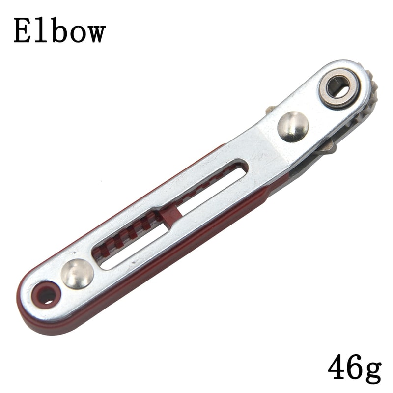 Multifunctional Bidirectional Ratchet Screwdriver Tool With Elbow And Flat Head Wrench 7