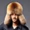 Winter Snow Hat With Ear Protection Warm Fur Hat For Men 1