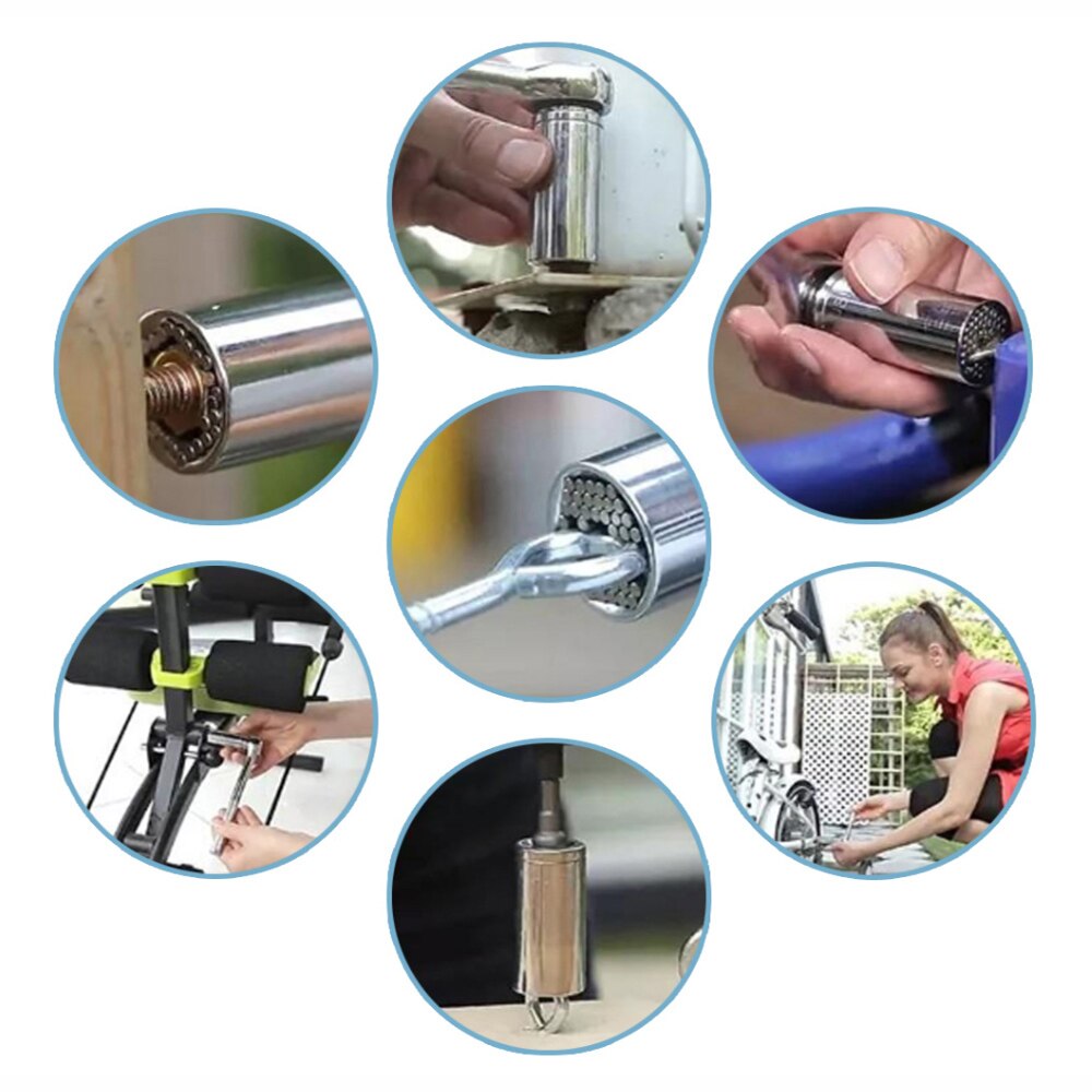 Multifunctional Magic Socket Wrench Extension Set Electric Hand Drill Tool For Home DIY Projects 5