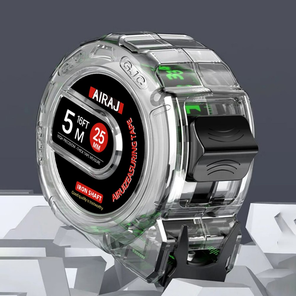 Fluorescent Tape Measure Waterproof Durable Multipurpose Precision Measuring Tool 0