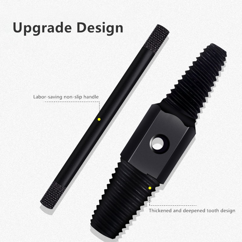 Double Head Wrench Faucet Valve Broken Screw Extractor Set Essential Tool For Pipe Removal And Scre 6