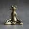 Zen Frog Copper Incense Holder Retro Tea Pet Statue Pure Bronze Ornament 2