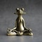 Zen Frog Copper Incense Holder Retro Tea Pet Statue Pure Bronze Ornament 2