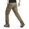Mens Tactical Overalls Loose Fit Large Pocket Cotton Casual Work Jogging Pants With Elastic Waist 4