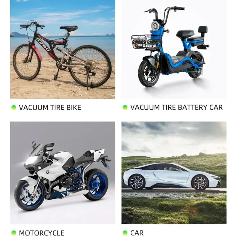 Luminous Valve Stem Caps For Motorcycle Bicycle Car Wheels Fluorescent Night Glowing Tyre Hub Cap D 5