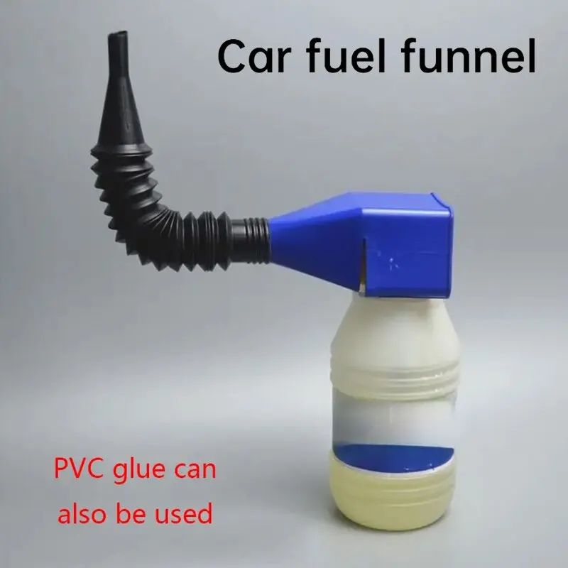 Plastic Car Funnel For Engine Oil Motorcycle Gasoline Refueling And Oil Change Durable Filter Tool 4