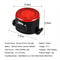 Rechargeable LED Bicycle Tail Light USB Powered Waterproof Safety Warning Lamp For Front Rear 3