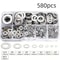 Stainless Steel Flat Washers Set Premium Quality For Home Decor Factory Repairs More 2