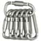 Heavy Duty Aluminum Carabiner Set For Outdoor EDC Keychain Clip Tactical Hook Karabiner Clips 0