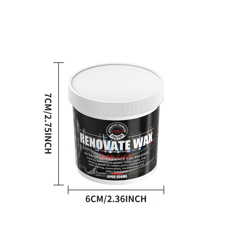 Car Bumper Repair Paste Restores Artificial Leather Enhances Black Effect For Car Bumpers 4