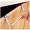 Stainless Steel Over Door Towel Rack For Bathroom Kitchen Storage Organizer 6