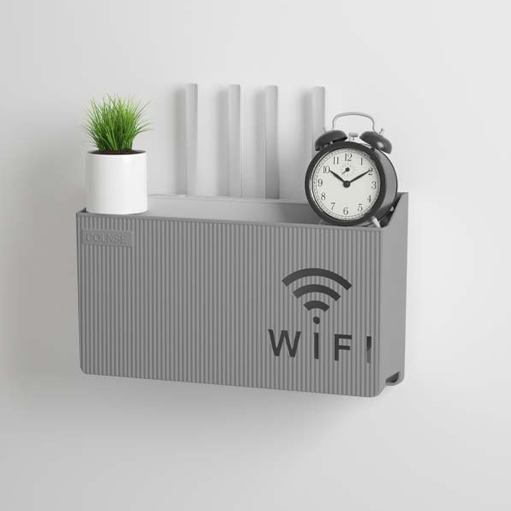 Router Storage Rack TV Set Top Storage Box Keep Your Entertainment Space Neat And Organized 4