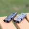 Double Tube High Frequency Survival Whistle Premium Steel Metal Rescue Tool For Outdoor Hiking Trav 0