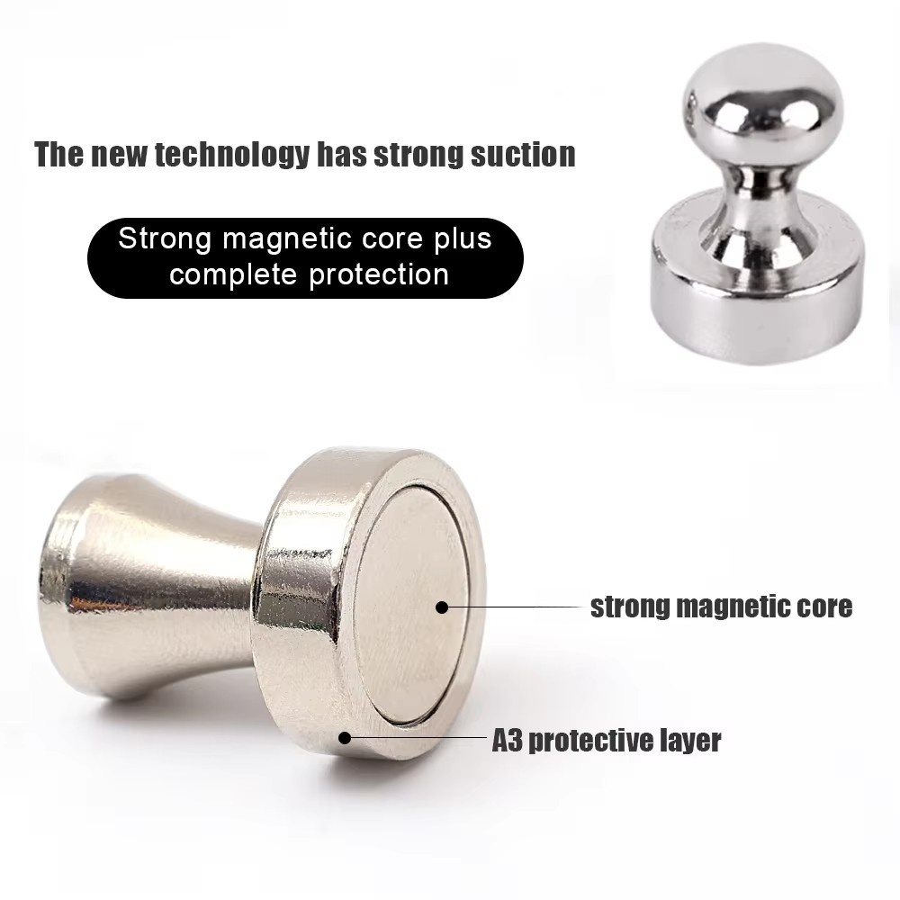 Magnetic Push Pins For Whiteboards And Fridges Portable Strong Magnets For Home Office Organizatio 3