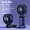 Portable USB Handheld Neck Fan With LED Display And Phone Stand 1