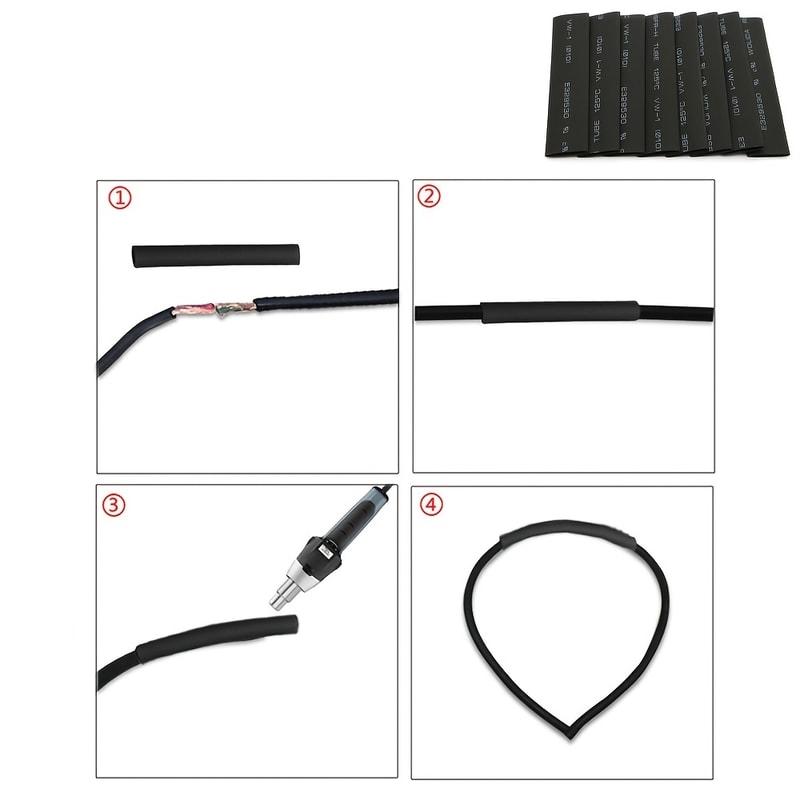 Premium Heat Shrink Tube Kit For Electrical Wire Protection And Waterproof Connections 5