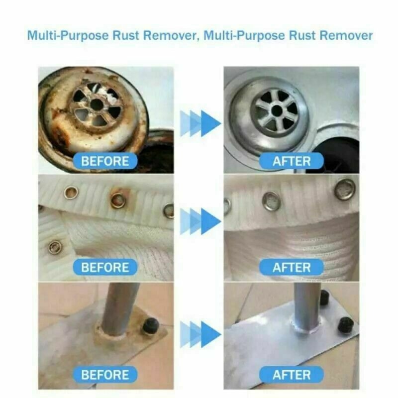 Potent Rust Remover For Cars Metal Chrome Protection 4