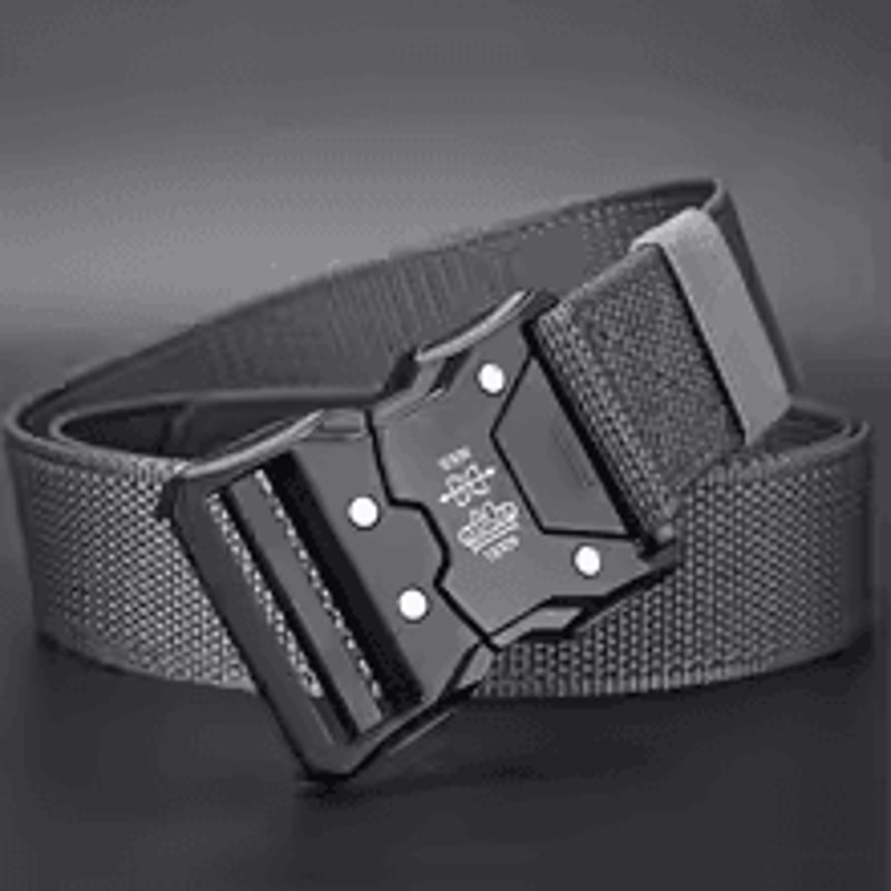 Durable Tactical Waist Belt With Automatic Buckle For Outdoor Adventures 7
