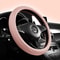 Napa Leather Perforated Patchwork Car Steering Wheel Cover Non Slip Breathable Universal Fit For En 1