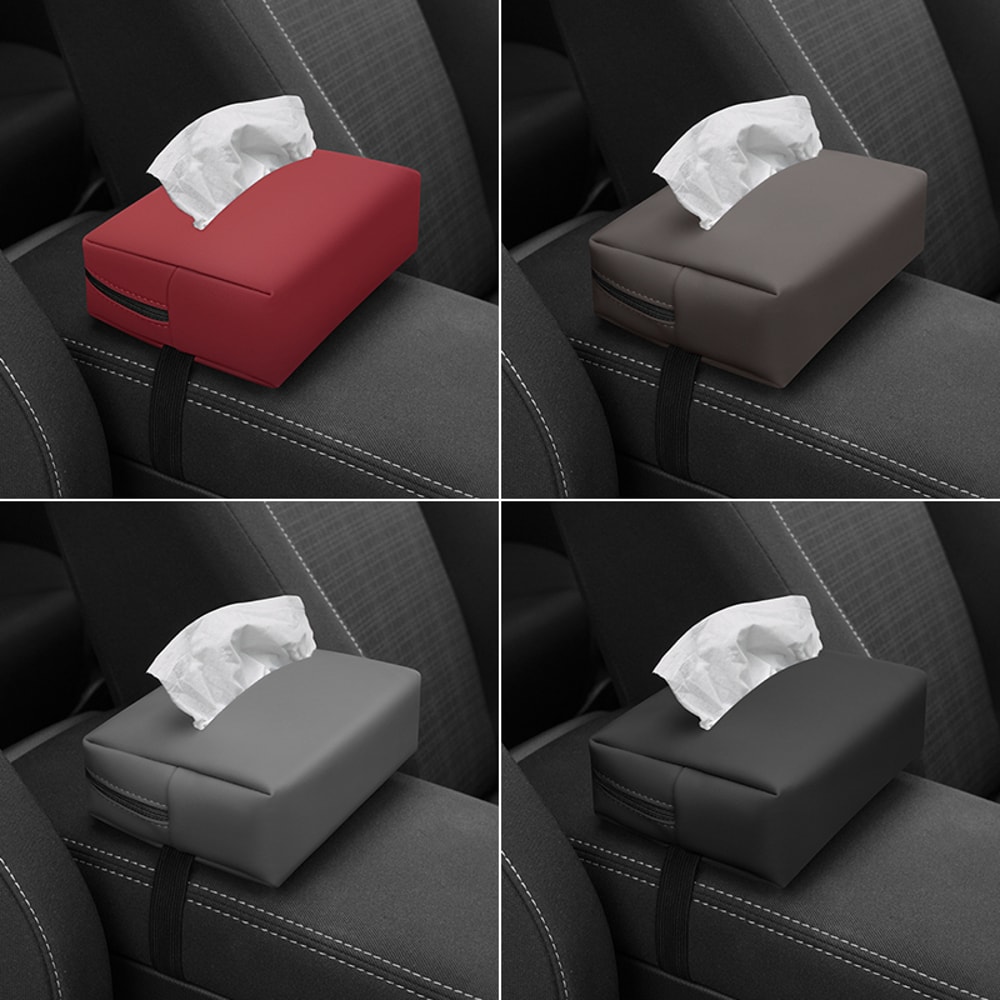 Car Tissue Box Sunshade Seat Backrest Organizer For Car Storage 5